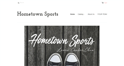 Desktop Screenshot of hometownsports.biz